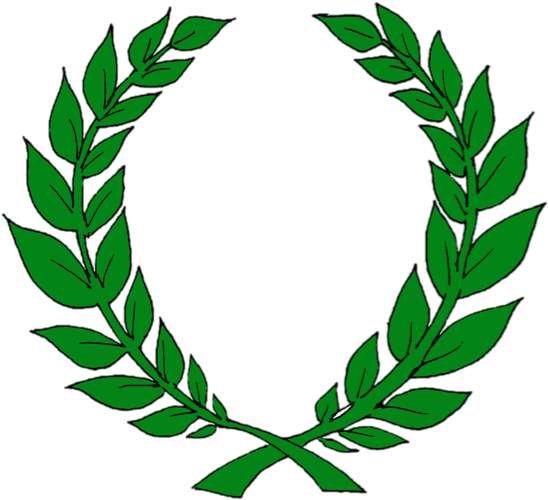 Olympic Wreath Clip Art (559x540)