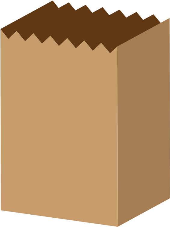 Shopping Bag Clip Art Images Free For Commercial Use - Paper (634x800)