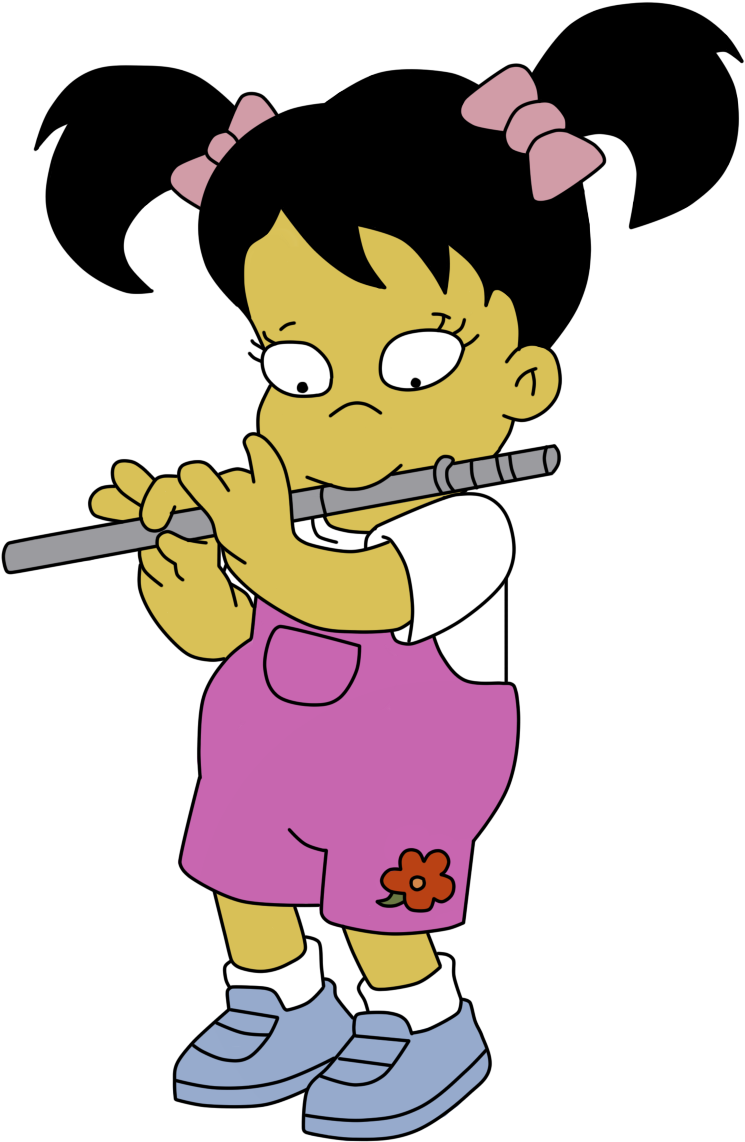Tiger Cub Ling By Lapislazuli939 - Simpsons Ling (822x1214)
