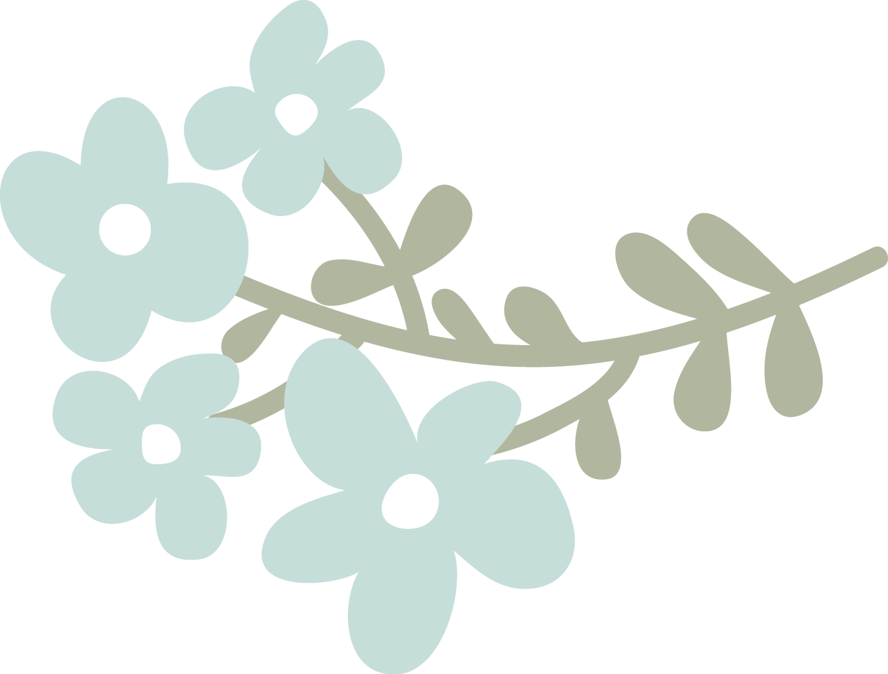 Drawings Laurel Wreaths - 2016 Folksy Flowers Simplicity 18 Month Planner (1266x961)
