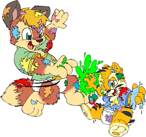 Funny Tiger Cubs Clip Art Images - Tiger (600x600)