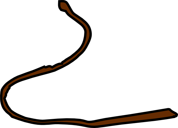 Indiana Jones Whip Clipart (600x434)