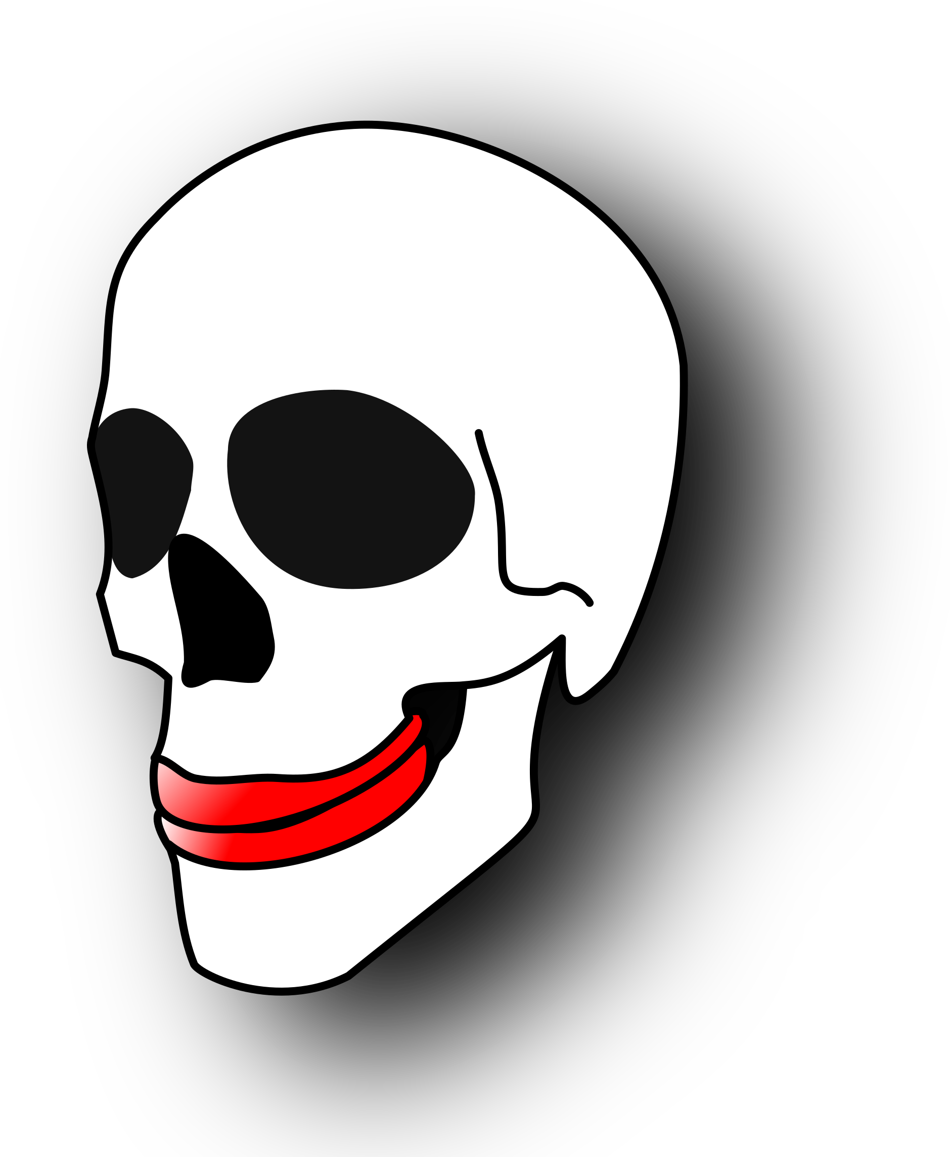 Clipart Ugly Skull - Clipart Ugly Skull (2400x2400)