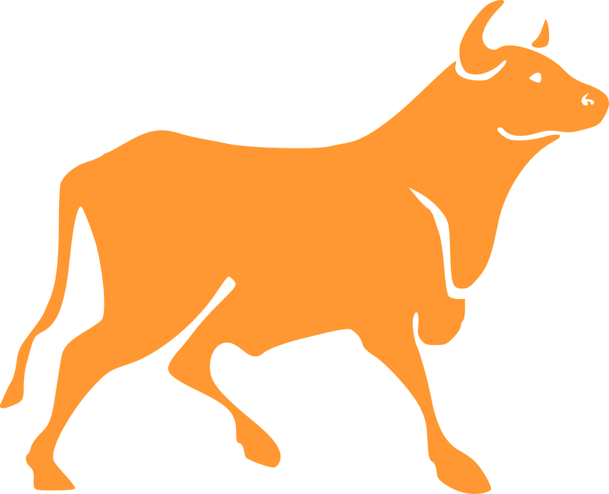 Indian Bull Clipart (886x720)