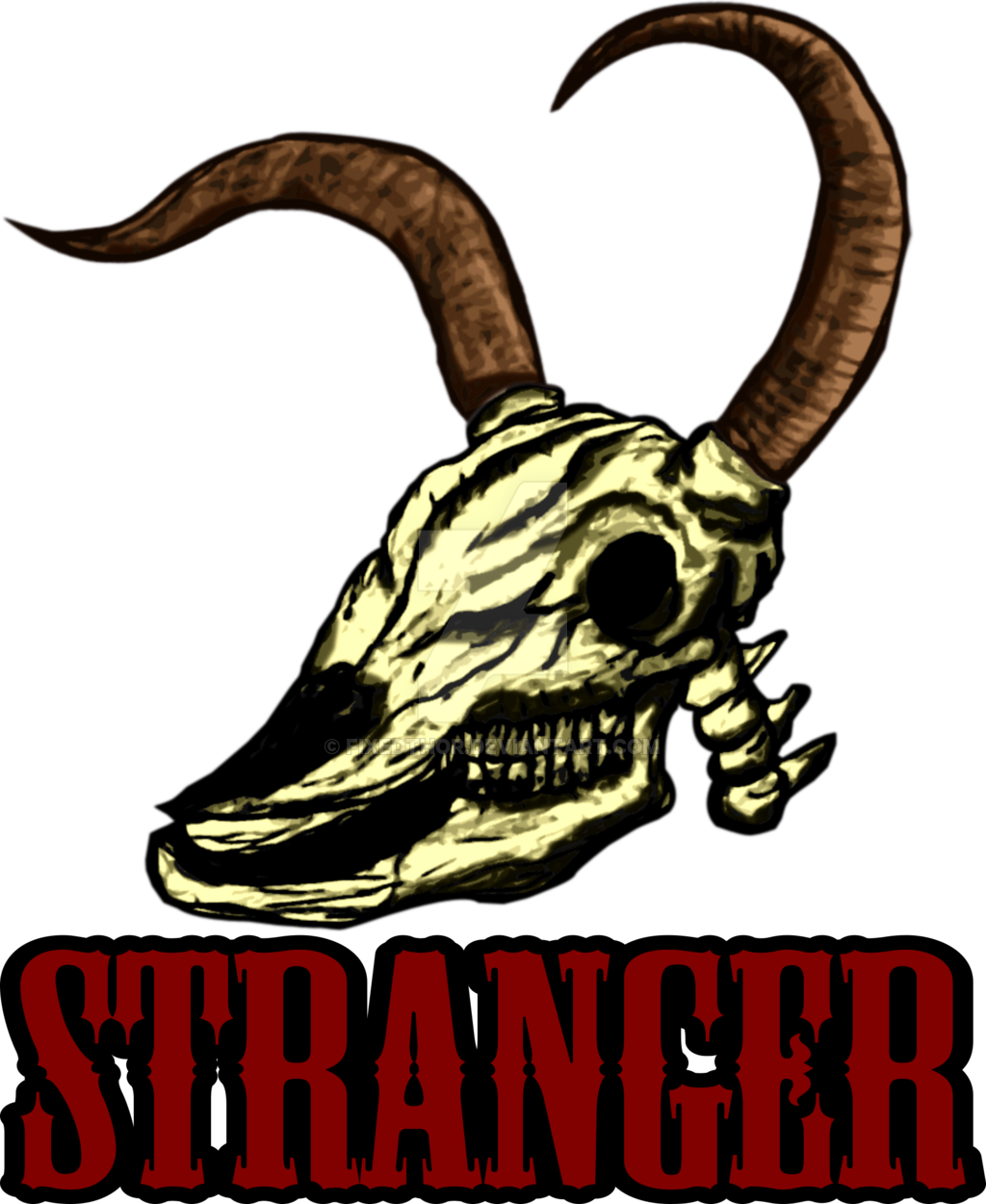 Anoa Skull In Strange Land As Stranger By Fixedthor - Anoa Skull In Strange Land As Stranger By Fixedthor (1024x1250)
