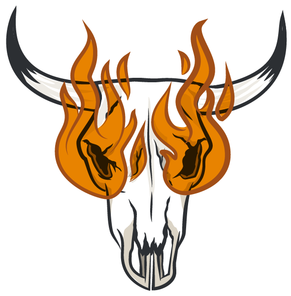 Cow Skull-01 - Cow Skull-01 (650x650)