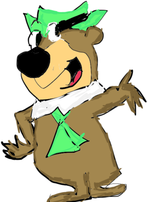 Yogi Bear By Totallytunedin - Cartoon (1024x768)