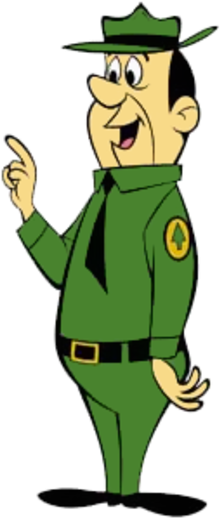 Ranger Smith From The Yogi Bear Show - Yogi Bear Ranger Smith (300x555)