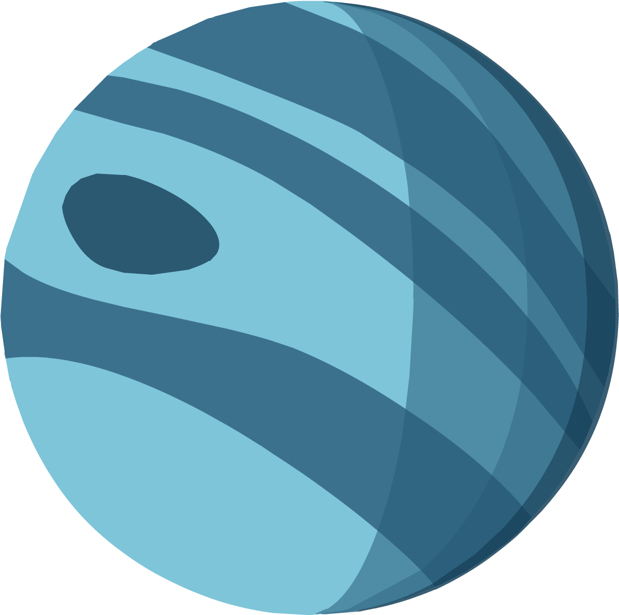 Planet Solar System Clip Art - Cartoon Neptune Planet, Find more high quali...