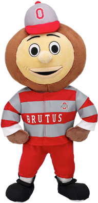 Brutus Buckeye Build A Bear Favorite Student Gift Of - Brutus Buckeye Doll (400x400)