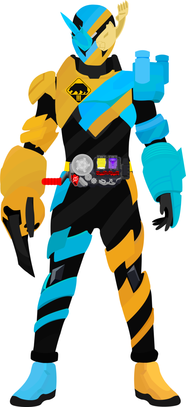 Kamen Rider Build Bearrocket By Tajadorcombo - Kamen Rider Build Bearrocket By Tajadorcombo (605x1320)