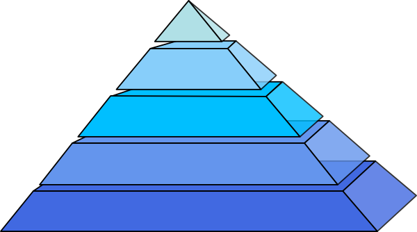 Free Vector Pyramid Clip Art - Pyramid Clip Art (600x334)