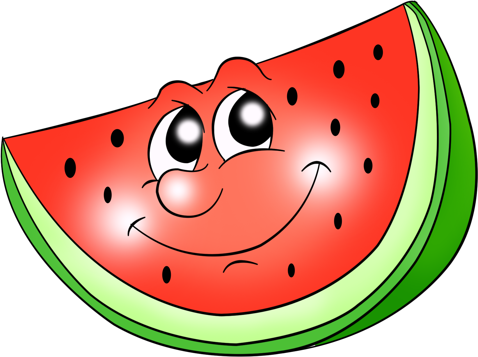 Mis Laminas Para Decoupage - Watermelon Clipart (1664x1252)