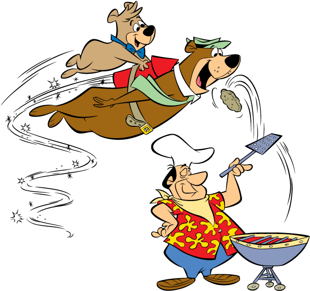 Chili Cook-off Weekend / Olympic Games - Yogi Bear (700x673)