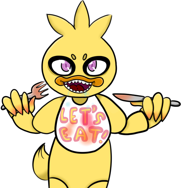 Fnaf Chica By Infiniteerrors - Fnaf Chica Cartoon (600x600)