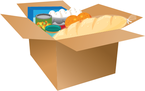 28 Collection Of Food Bank Clipart Png - Illustration (499x322)