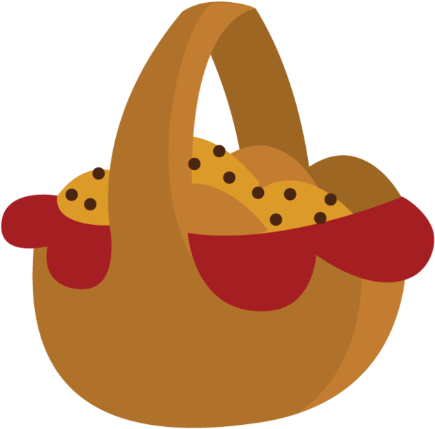 Red Riding Hood, Party Ideas, Food Clipart, Clipart - Cesta De Doces Da Chapeuzinho Vermelho (739x900)