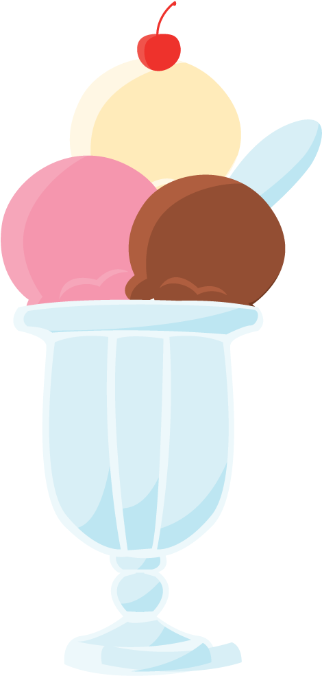 Food Clipart, Cute Clipart, Ice Cream Clipart, Cap - Gelato (663x1168)