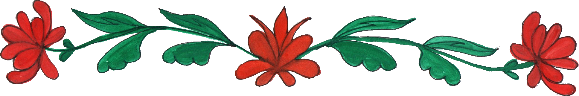 Toyota Logo Png Clipart - Flower Border Png (1936x321)