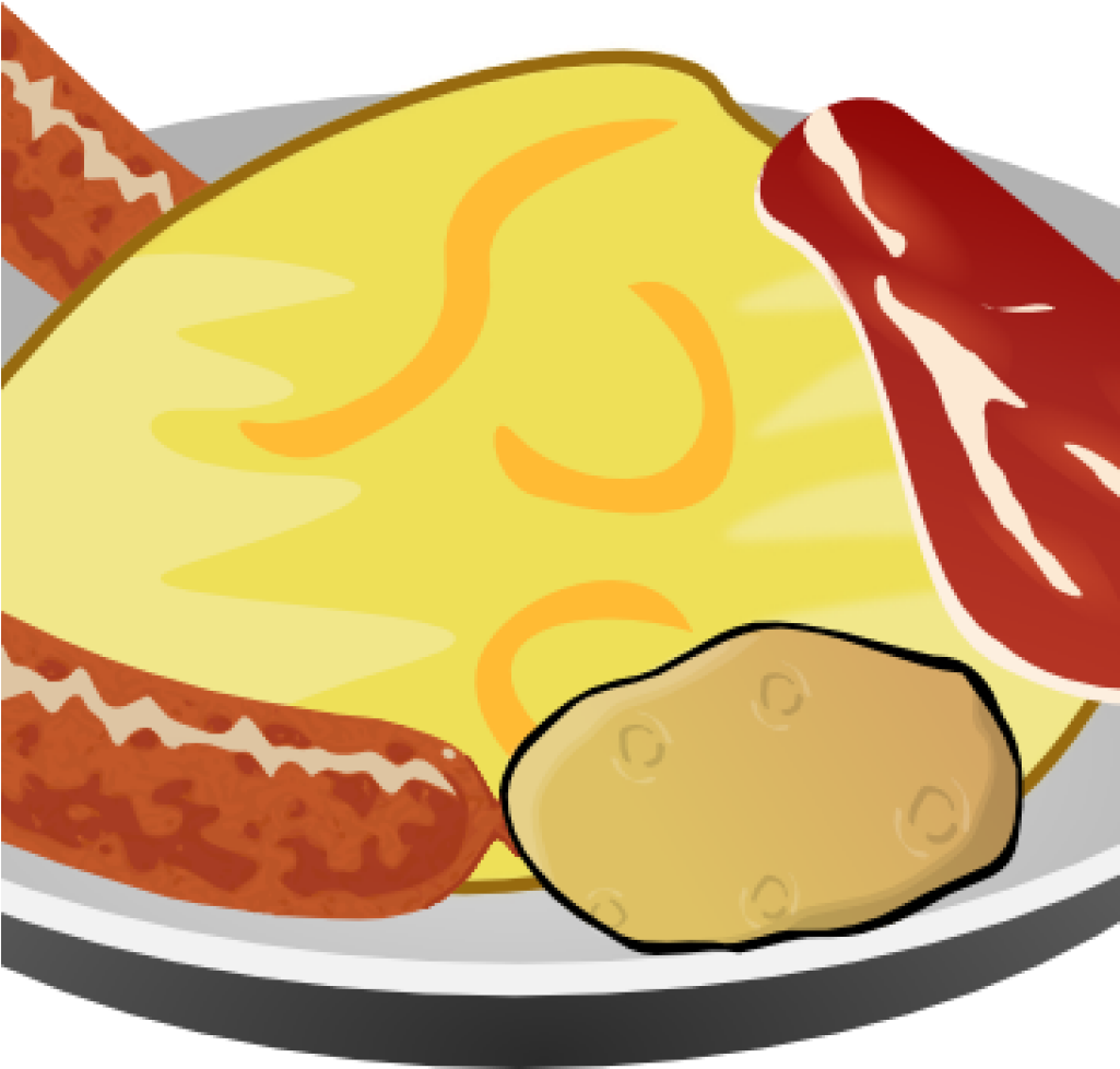 Breakfast Clipart Breakfast Clip Art At Clker Vector - Sausage Clip Art (1024x1024)