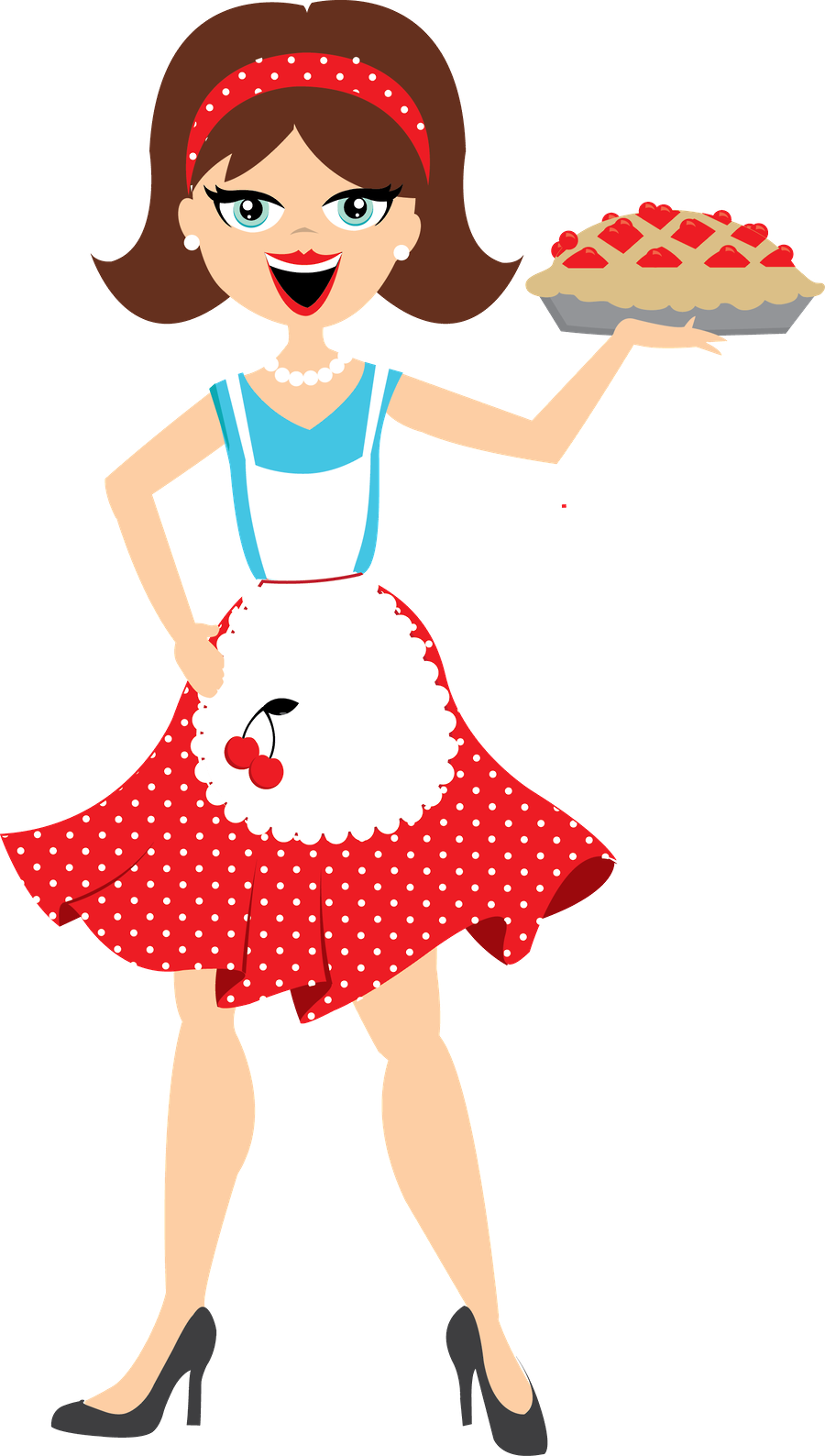 Say Hello - Boneca Cozinheira Desenho (900x1588)