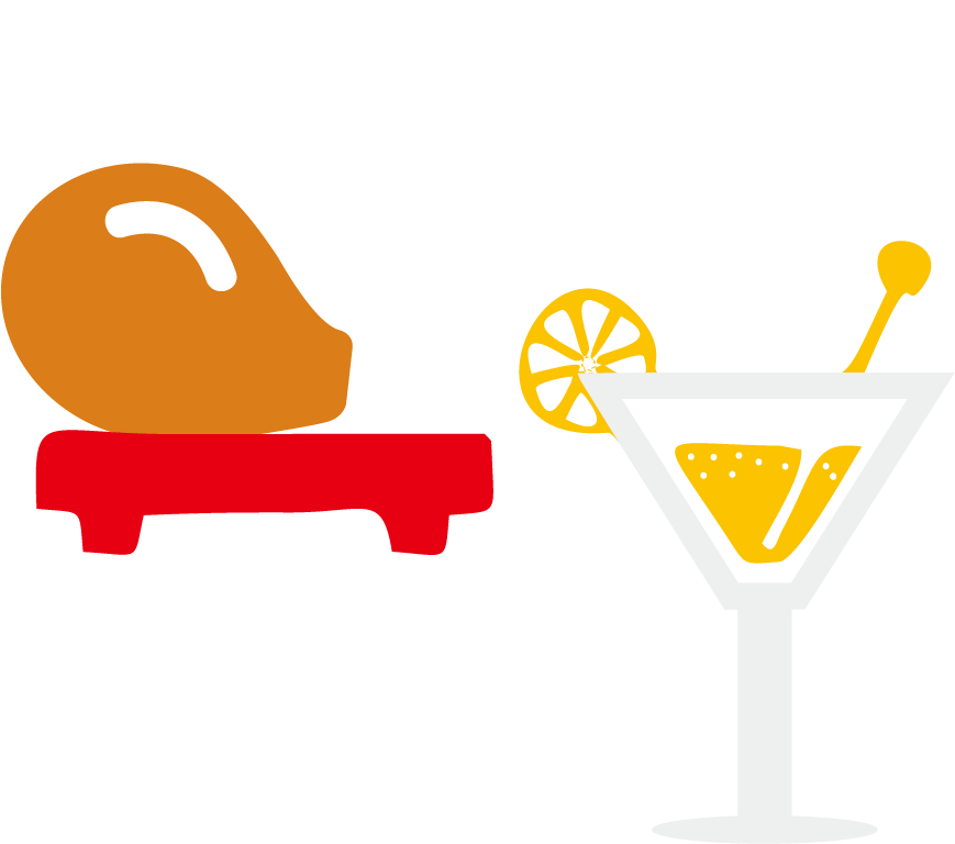 Pizza Fast Food Drink Chicken Meat - Classic Cocktail (917x868)