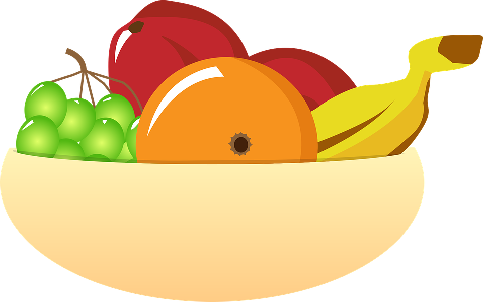 Fruit Bowl, Fruits, Food, Fresh, Diet - Ваза Для Фруктов Рисунок (1280x801)
