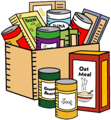 Food Clipart Non Perishable - Canned Goods Clip Art (400x426)