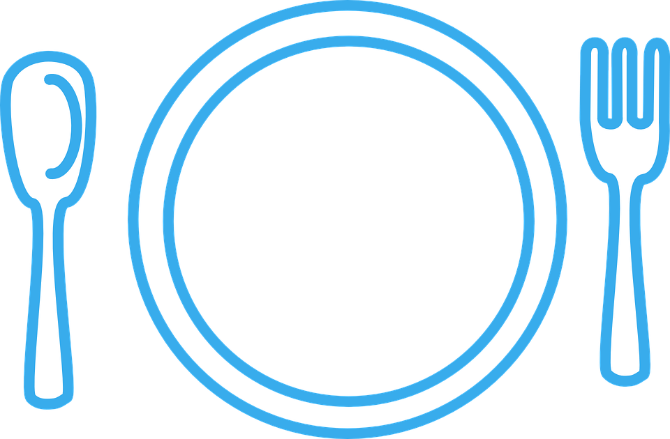 Plate Clipart Graphic - Plate Setting Clipart (960x630)