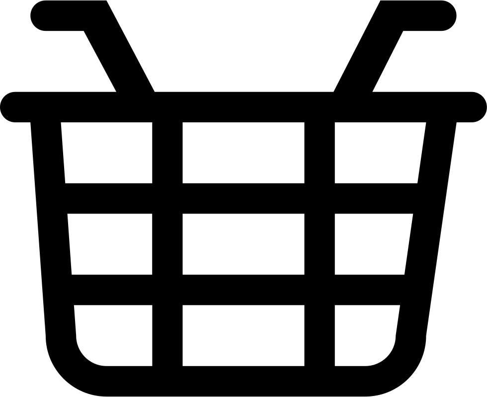 Food Basket Comments - Shopping Basket Symbol (980x798)