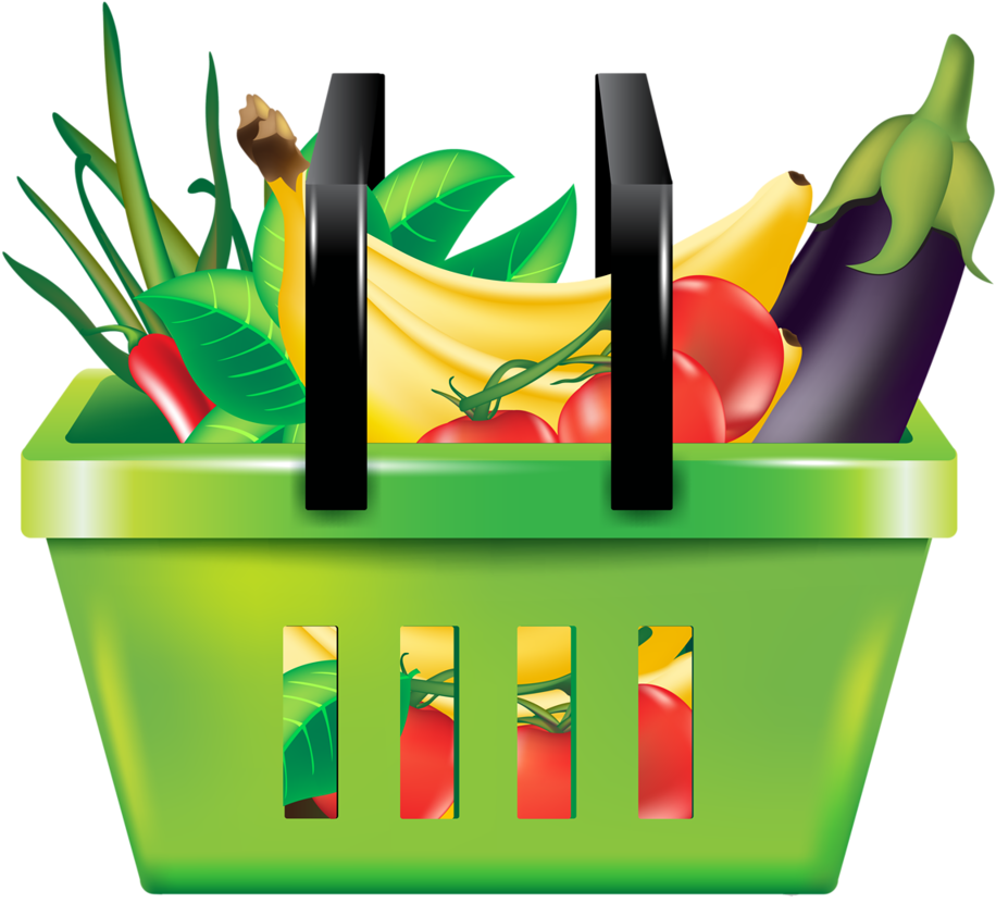 Food Items - Clipart De Alimentos (1024x1023)