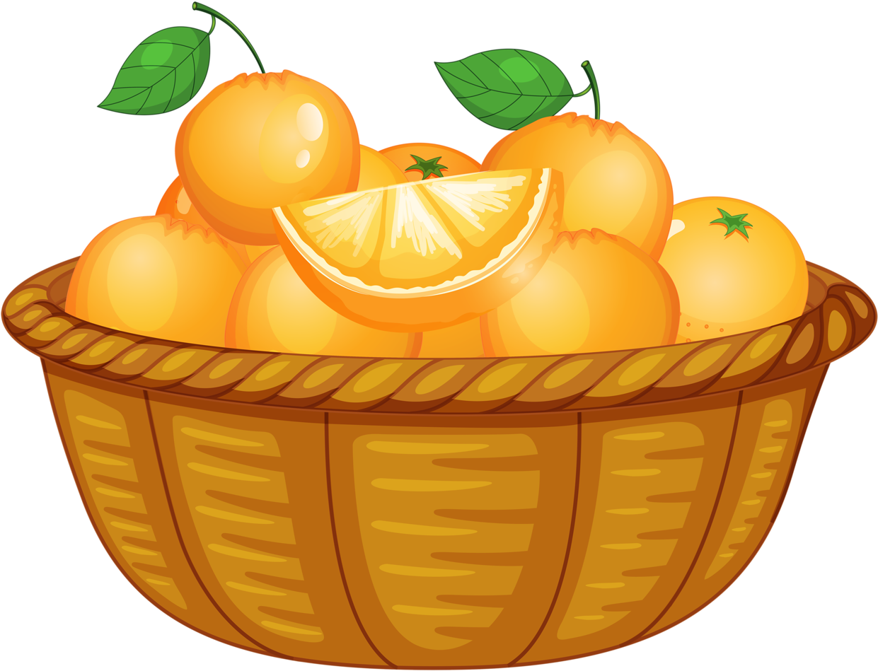 Comida Frutas Bebidas Etc سلة برتقال كرتون 1280x1021 Png Clipart Download