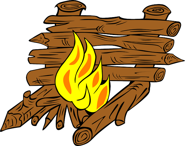 Reflector Fire, Cooking, Camp, Campfires, Cranes, Reflector - Types Of Camp Fires (640x504)
