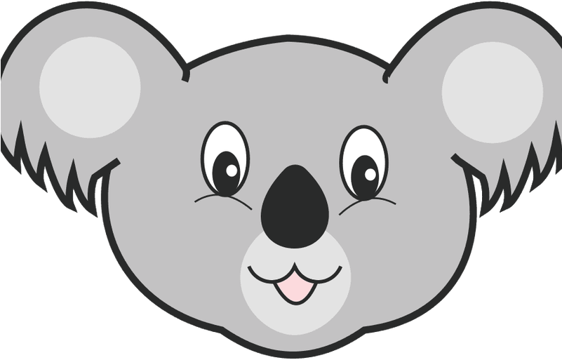 Download Nobby Design Koala Face Mask - Download Nobby Design Koala Face Mask (800x554)