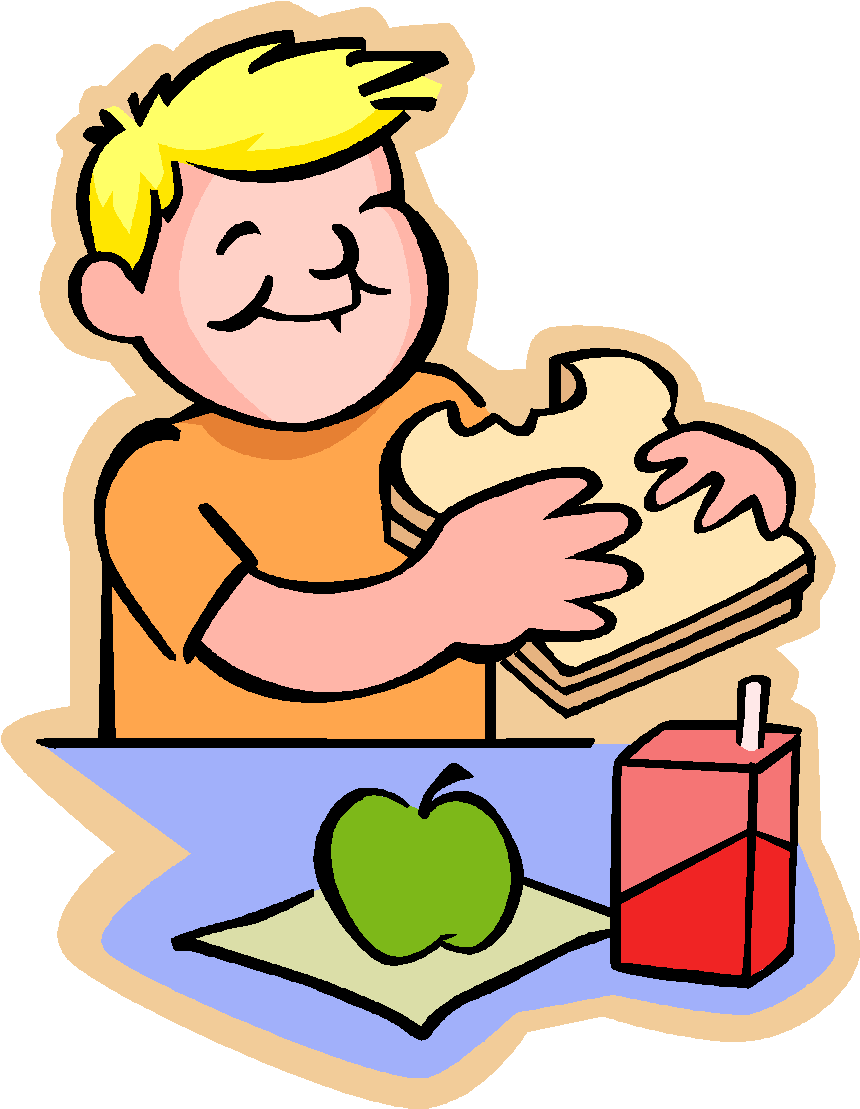 Fast Food Menu Lunch Clip Art At Clker - Eat Lunch (878x1138)