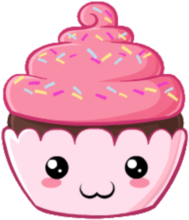 Kawaii Chibi, Cute Cupcakes, Sweet Tooth, Cup Cakes, - Cupcake Chibi (396x463)