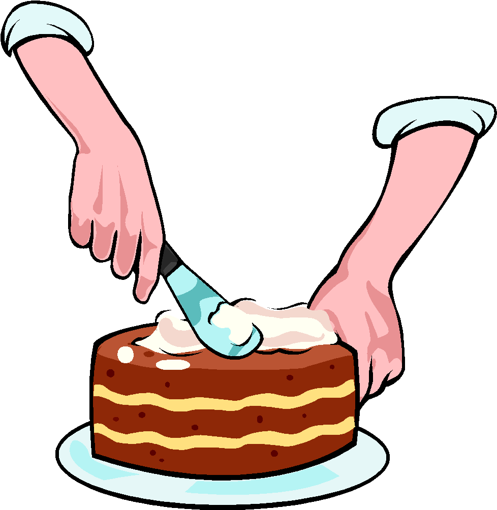 Cake Decorating Clipart - Icing On The Cake Clip Art (996x1004)