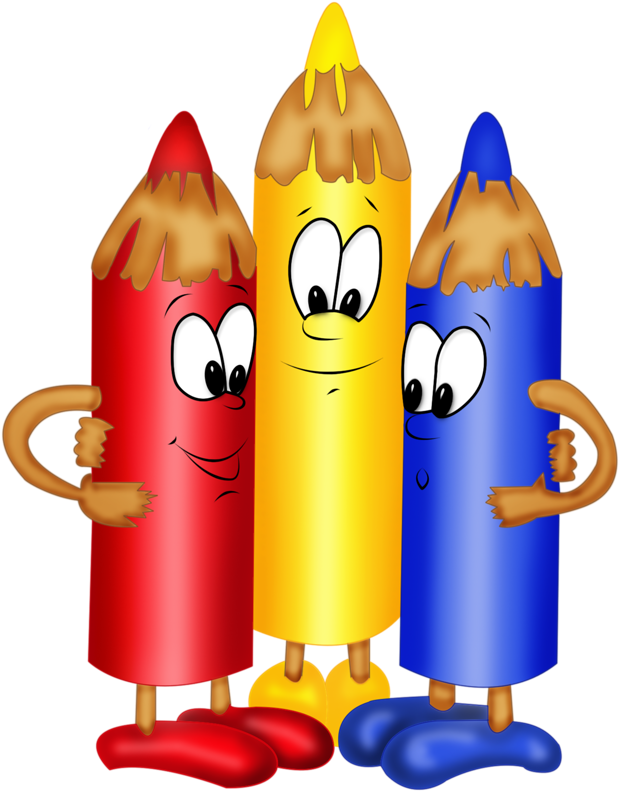 Album - Art Colour Pencil Clipart (643x800)