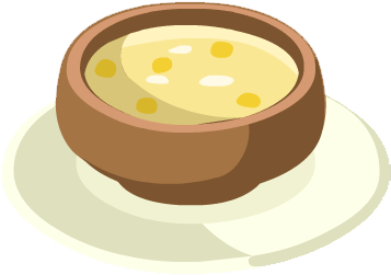 Image - Corn Soup Clipart (356x356)