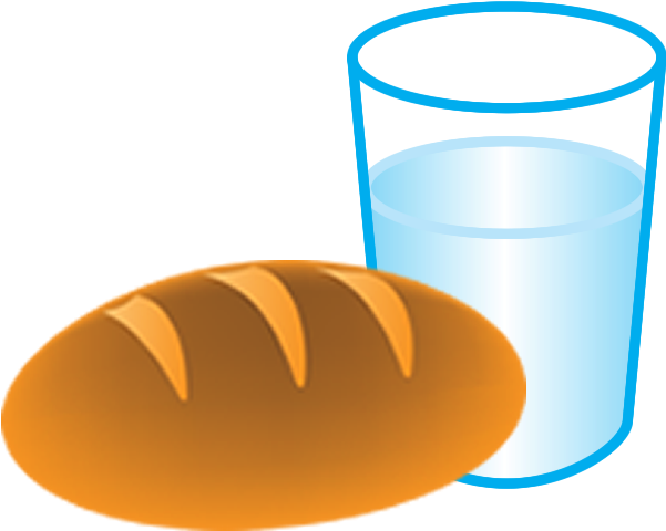 Bread Water Cliparts - Bread And Water Png (610x610)