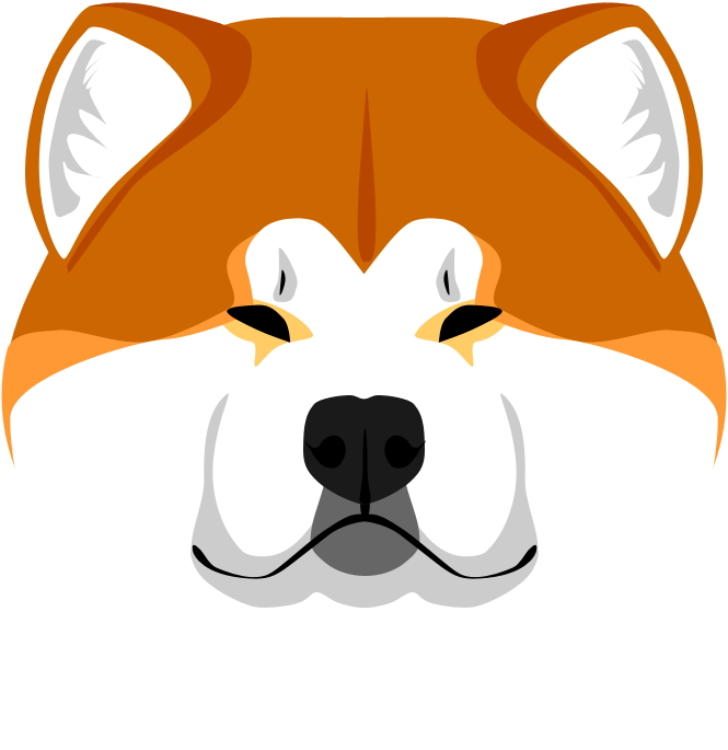 Male Japanese Akita Head By Poetikdragon On Deviantart - Physician (665x685)