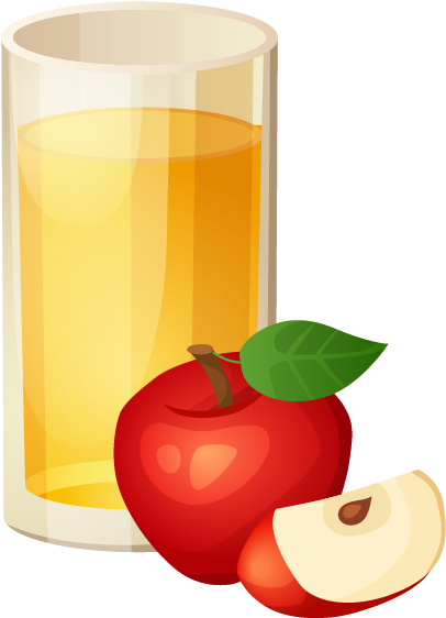 Apple Juice Apple Cider Clip Art - Apple Juice Cartoon - (952x779) Png  Clipart Download