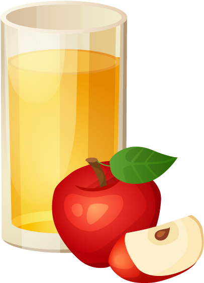 Apple Juice Apple Cider Clip Art - Apple Juice Cartoon (952x779)