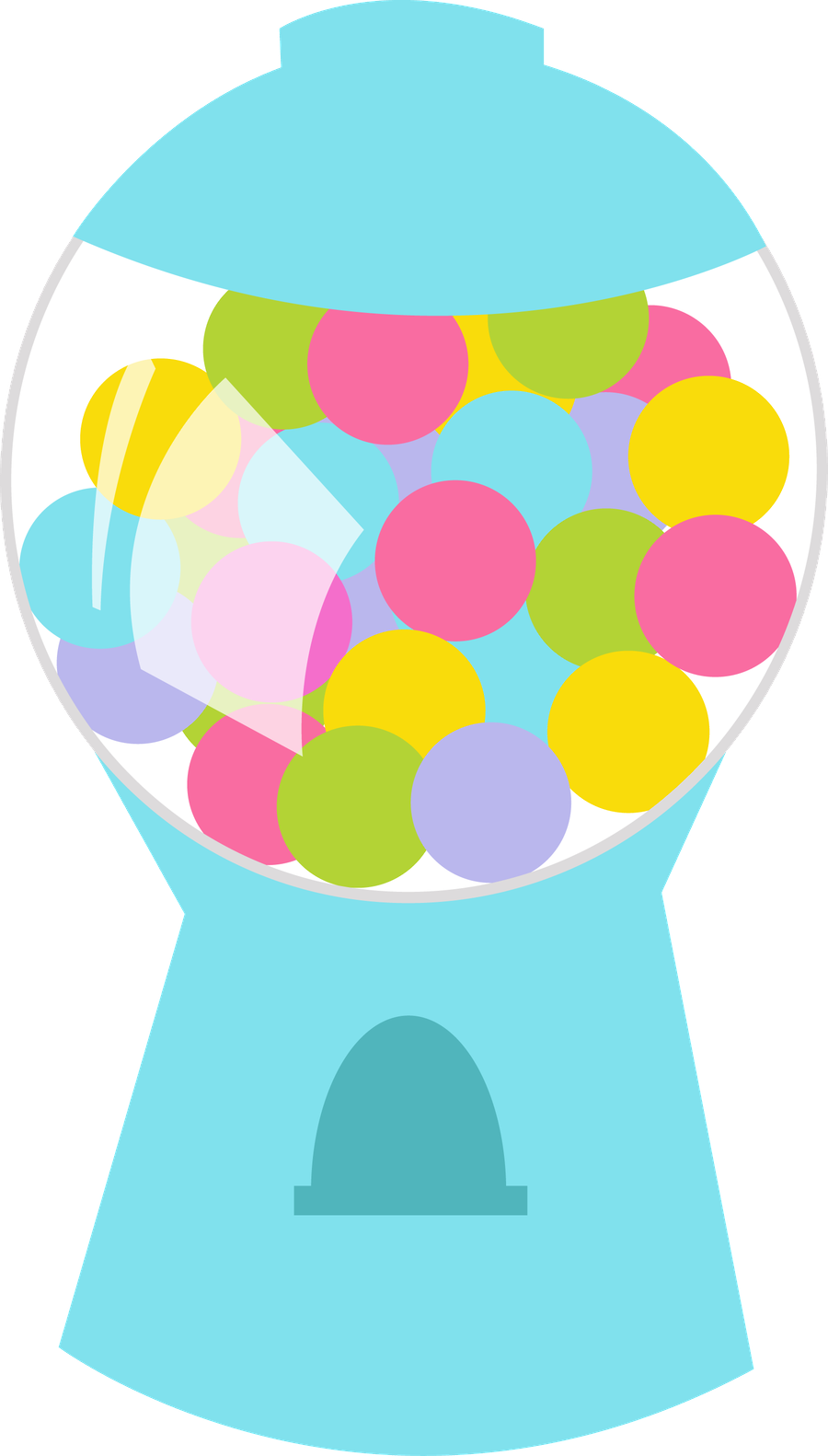 Food Clipart, Clipart Images, Cute Clipart, Candy Party, - Gumball Machine Clip Art Png (900x1582)