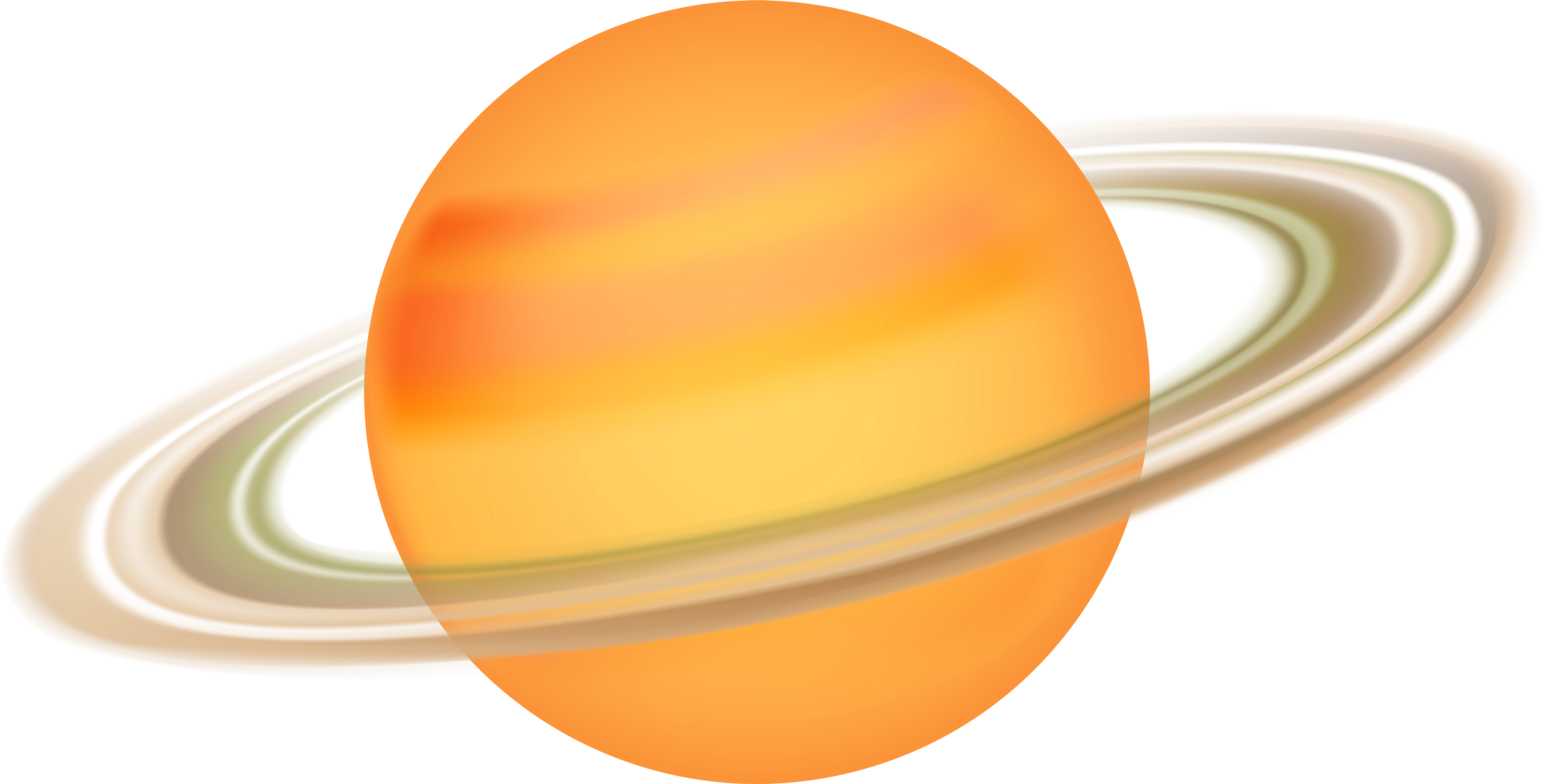 Saturn Png Clip Art - Saturn (7000x3681)