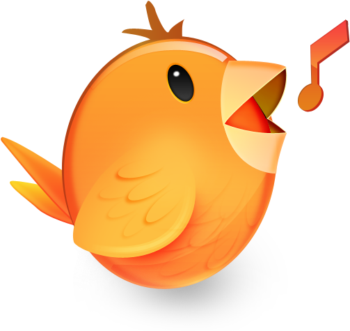 Computer Icons Music Songbird Clip Art - Computer Icons Music Songbird Clip Art (512x512)