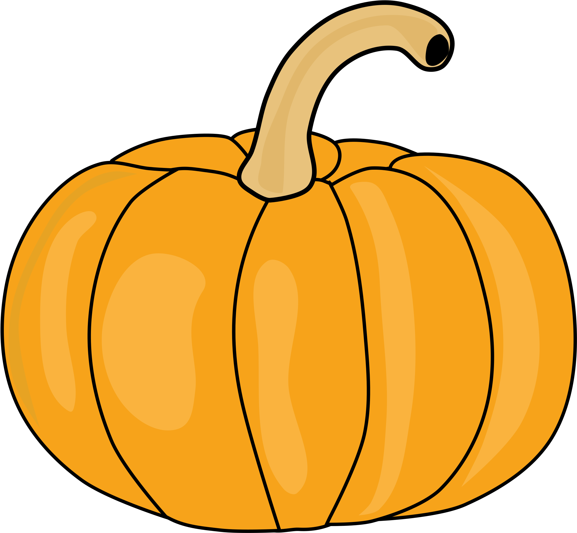 Download Pumpkin Clip Art - Squash Clipart Hd Png (2400x2400)