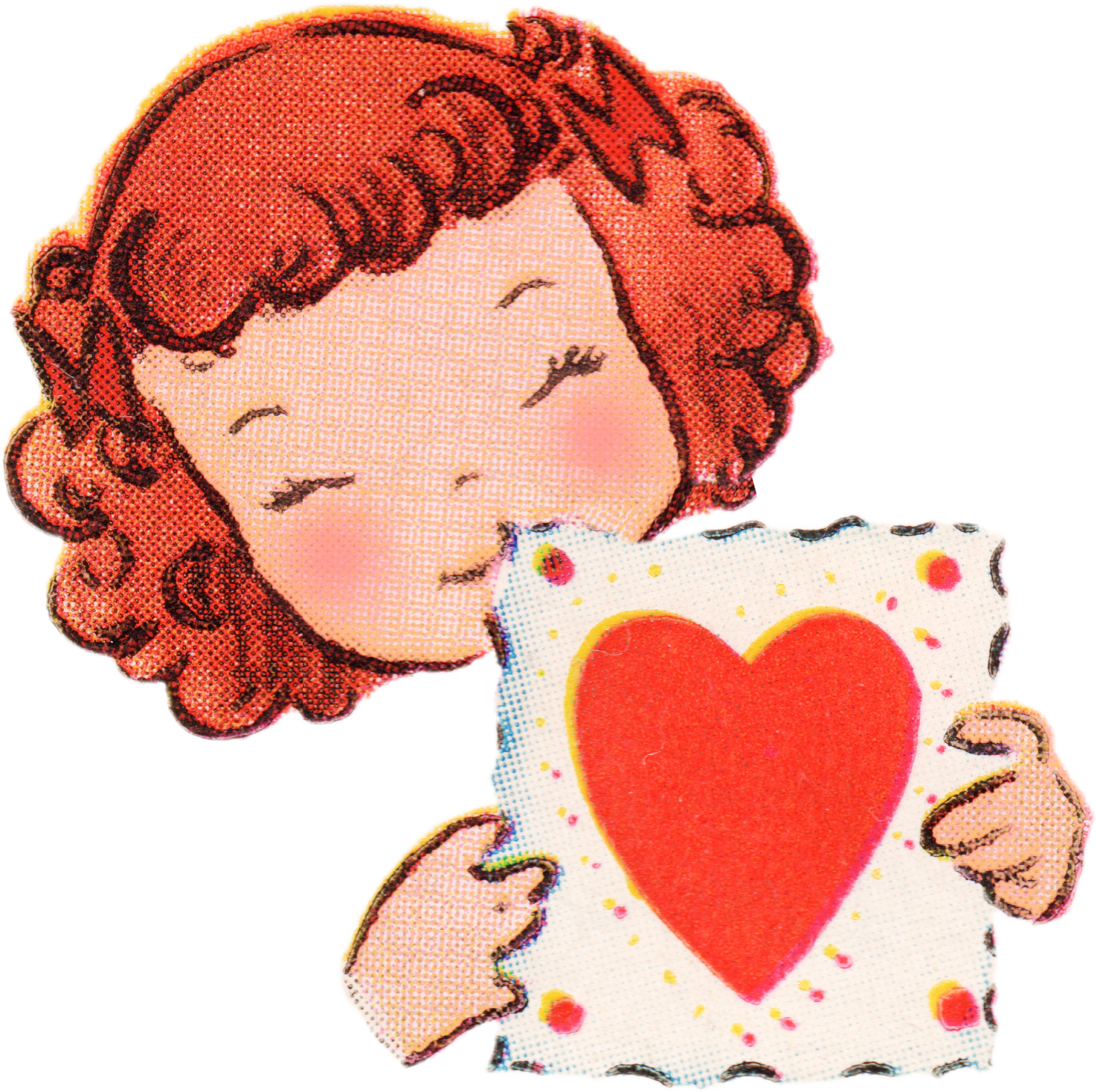 Free Vintage Valentines Day Clip Art - Free Valentines Day Clip Art (1475x1468)