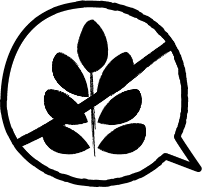 Gluten Free - Illustration (402x373)