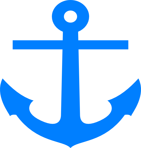 Anchor Svg Clip Arts 570 X 598 Px - Anchor Clip Art (570x598)